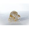 Generic Small mini clear gold or silver heart shaped hair claw clip (Primary color: Silver), 1 Count (Pack of 1)
