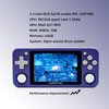 RG351P Retro Handheld Game Console Open Source Linux System 3.5 inch IPS 320*480 Screen RK3326 1.5GHz 3500mAh Battery 2500 Classic Games Support PSP/N64 Game Gift Portable Player (RG351P-Purple)