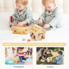 Etucdose Activity Cube Montessori Toys 10-in-1 Wooden Toy | Multifunctional Early Educational Development Toys | Baby Activity Cubes for Girls Boy | Montessori Cube Toddler Toy Birthday Gift