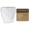 CoffeeSock Industrial 10 Gallon - The Original Reusable Coffee Filter- GOTS Certified Organic Cotton Reusable Coffee Filters (2/pk)
