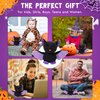 Plushland Halloween Black Bat Stuffed Animal Plush Toys,Soft Toy Gifts for Kids 7 Inch