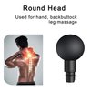 Massage Gun Heads for Hypervolt Go, Replaceable Massager Gun Attachment Different Muscle Massager Heads Deep Tissue Percussion Plug and Play Salon Tools Home Pain Relief New Upgrade Massage Head