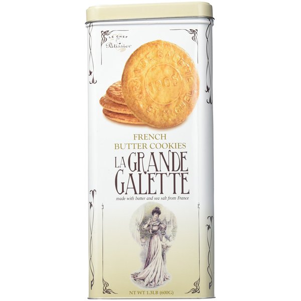 La Grande Galette French Butter Cookies (no Tin Box)