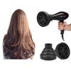 Collapsible Hair Dryer Diffuser, Foldable Hair Blow Dryer Diffuser Professional Hairdressing Salon Accessory Curling Drying Tools (Black)