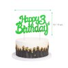 Daimay 23PCS Farm Green Tractor Birthday Decorations Tractor Party Supplies 3rd Happy Birthday Banner Farm Barn Tractor Balloon Green Number Foil Balloon Cake Toppers for Girls Boys Kids Baby Shower