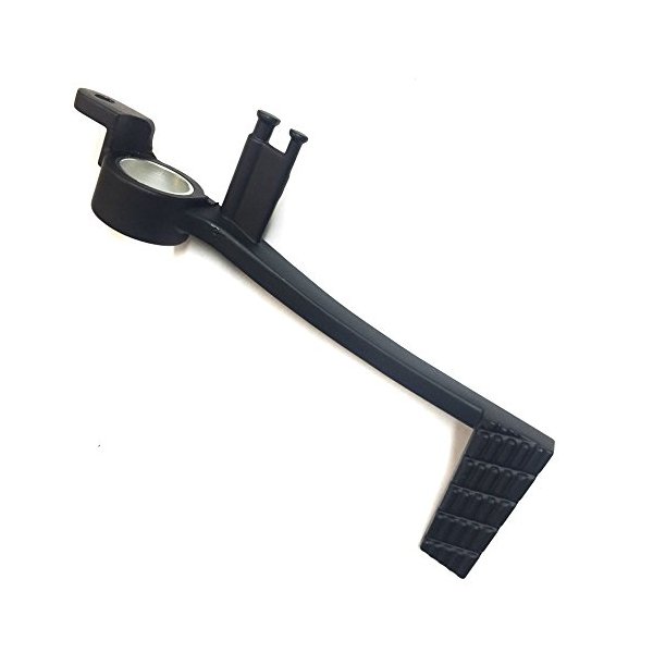 HTTMT MT280-014B-BK Black Rear Brake Pedal Foot Lever Compatible with 2006-2014 Suzuki GSXR 600 750/2005-2015 Suzuki GSXR 1000