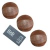Hide & Drink, Set of 3 Juggling Balls, Equipment, Professional Style with Great Feel, Panel Design, Full Grain Leather, Handmade, Bourbon Brown