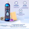Aura Cleansing Lunar Bath Oil Smudge Kit with Reiki - Full Moon Elixir Energy Clearing, Spiritual Protection from Negative Energy, Positive Energy Ritual, Sacred Space Cleanse by Moonwater Elixirs