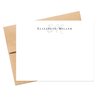 Monogram and Modern Personalized Stationery Note Cards with Envelopes