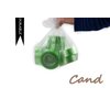 Cand 1.2 Gallon Clear Garbage Bags, Small Trash Bags, 110 Counts