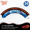 Treasures Gifted 24ct Officially Licensed Nerf Cupcake Topper & Wrappers - Nerf Cake Decorations - Nerf Birthday Party Supplies - Nerf Party Supplies - Nerf Birthday Decorations - Nerf Decorations