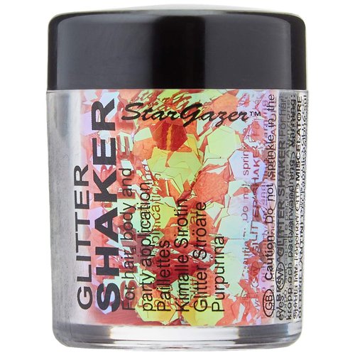 Stargazer Chunky Glitter Shaker - UV Orange 5g (For Hair, Body and Party)