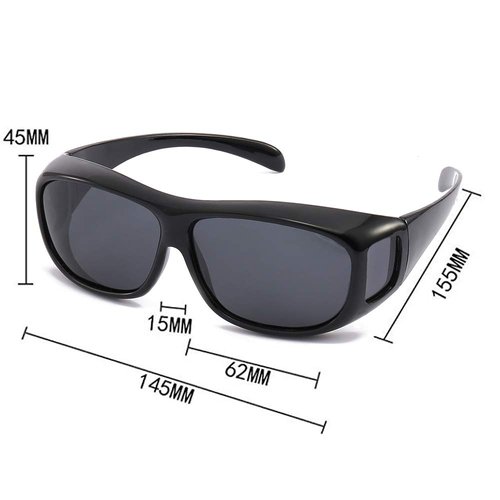 Polarized UV Glasses Aviator Driving Goggles Cycling Sunglasses Eyewear Glasses Anti Glare