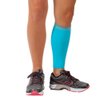 Zensah Calf/Shin Compression Sleeve - Made in the USA Single Leg Compression Sleeve for Shin Splint Relief, Recovery, Running (Aqua, Small/Medium)