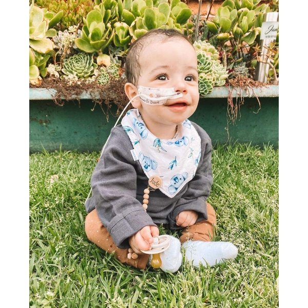 Nasogastric or Oxygen Tube precut Adhesive Tape Be Brave Arrows x 10 Pack. (Left Side)