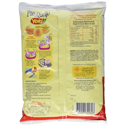 Cheese Bread Mix - Mistura para Pão de Queijo - Yoki - 8.8 Ounce (Pack of 4)