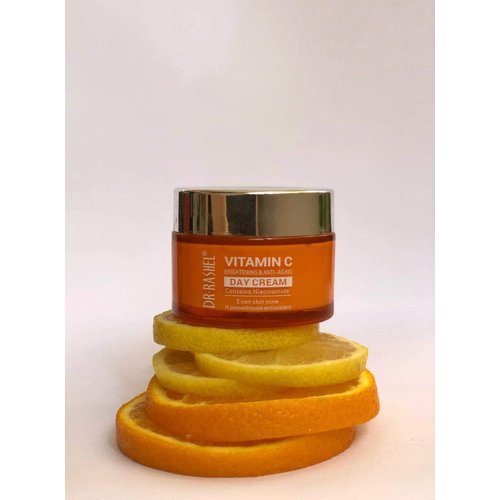 Dr Rashel Vitamin C Day Cream With Niacinamide and Collagen |Anti-Aging