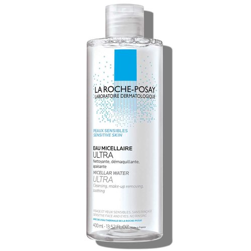 La Roche-Posay Micellar Cleansing Water for Sensitive Skin, Micellar Water Makeup Remover, Cleanses and Hydrates Skin, Gentle Face Toner, Oil Free