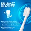 ToiletTree Products Poseidon Replacement Brush Heads for Poseidon Rechargeable Sonic Toothbrush, 2 Pack
