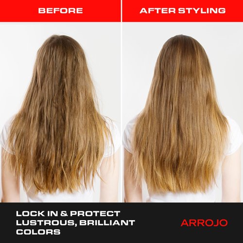 ARROJO Color Save Shampoo for Color Treated Hair – Hair Color Shampoo w/Protein & Vitamin B5 – Hair Shampoo to Preserve Color & Add Shine – Linden-Blossom Scented Color Safe Shampoo