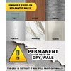 Insanity Heavy Duty Double Sided Mounting Tape Reusable Traceless Nano Gel Adhesive - Hang Pictures, Posters, Doorbell Cameras - Weatherproof - Hold Carpets, Mats & Rugs - Safe for Hardwood Floors