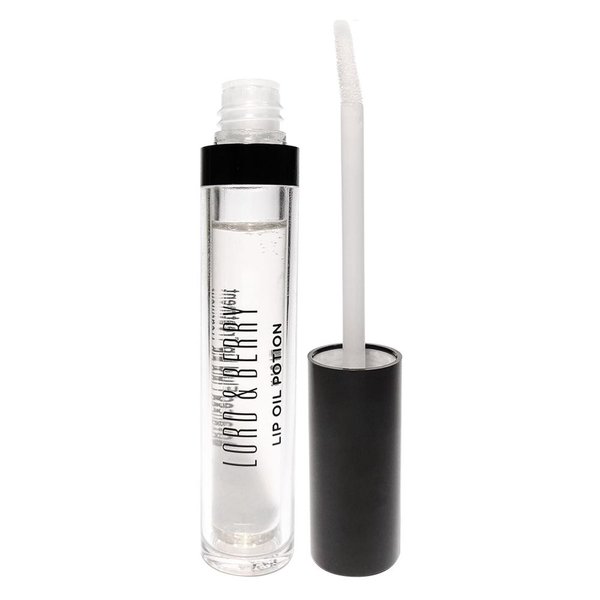Lord & Berry LIP GLOSS OIL POTION Repair & Protect Against Environmental Elements, Complete Lip Treatment Moisturizer - Hydrate, Nourishes, Smoothens Appearance Contains Argan & Jojoba Oil, Clear