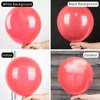PartyWoo Watermelon Pink Balloons, 50 pcs 12 Inch Dark Pink Balloons, Watermelon Pink Balloons for Balloon Garland or Balloon Arch as Birthday Party Decorations, Baby Shower Decorations, Pink-Q11