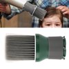 Neck Brush, Neck Duster Brush Hair Brush Green Fiber Soft Hair Salon Clean Broken Hair Brush Shredded Hair Brush Whirlwind Brush Hair Sweep Cleaning Haircut Brushes Grooming Powder Hairdressing Tool