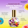 Blossom Hydrating, Moisturizing, Strengthening, Scented Cuticle Oil, Infused with Real Flowers, Made in USA, 0.92 fl. oz, Kiwi