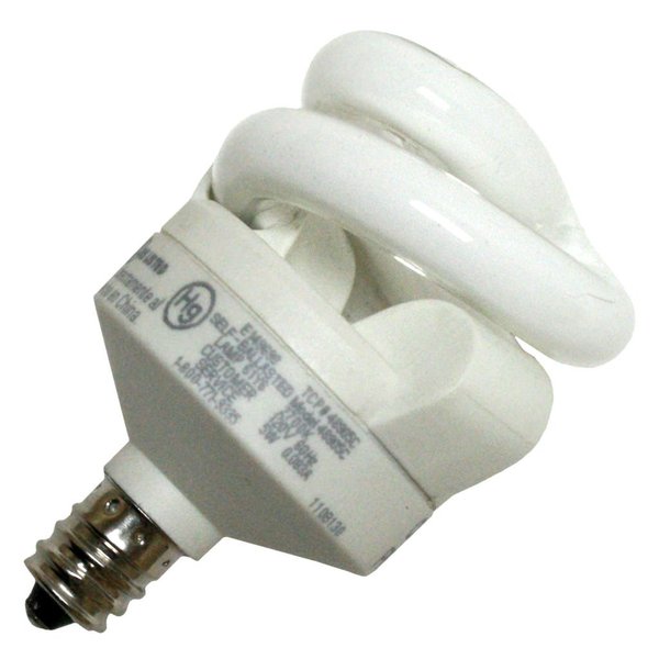 TCP 12447 - 48905C Twist Candelabra Screw Base Compact Fluorescent Light Bulb