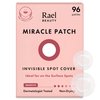 Rael Pimple Patches, Miracle Invisible Spot Cover - Hydrocolloid Acne Patch for Face, Blemishes, Zits Absorbing Patch, Breakouts Spot Treatment for Skin Care, Facial Sticker, 2 Sizes (96 Count)