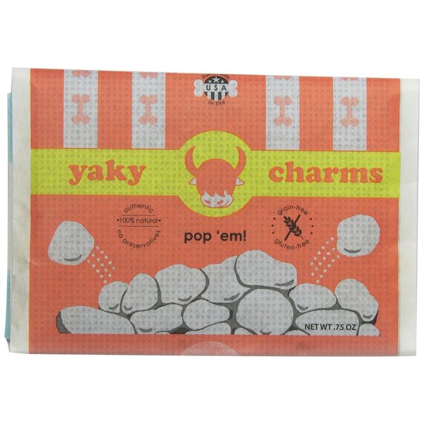 Himalayan Yaky Charms Dog Popcorn Treat, 6 Pack