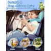 Fullware 16-Piece Rotating Puzzles for Kids 4-6, Toddlers Puzzles 2-4, Road Trip, Airplane Activities Game, Travel Toys - Brain Teaser, Fine Motor Skills - Birthday Gifts Boys Girls - Dinosaur