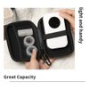 Phomemo Hard Carry Label Printer Case- Mini Label Maker Cover D30/P21/M110/M02/T02 Bluetooth Label Maker, Black