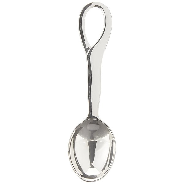Krysaliis Sterling Silver Sophie Feeding Spoon - Premium Quality Food Grade Standard .925 Solid Sterling Silver Spoon - Engravable Gift For Baby with a Beautiful Gift Box