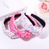 NVENF 3PCS Easter Mexican Mother's Day Headband Accessories for Women Colorful Easter Egg Rabbit Bunny Knotted Headband Spring Hair Accessories Outfits Gifts (3PCS Easter A)