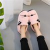 Anddyam Kids Family Cute Cat Household Anti-Slip Indoor Slippers for Girls and Boys (Big Kid (9-12 Years), Pink)