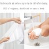 linmin 6 Packs of Portable Travel Pure Cotton Disposable White Soft Bath Towels, Suitable for Camping, Travel, Hotel, Business Travel (55 x 25.5 inches).