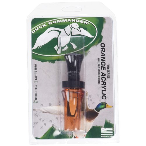 DUCK COMMANDER Jase Robertson Pro Series Duck Call, Orange Acrylic