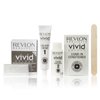 Revlon Realistic Vivid Colour Protein Infused Permanent Color Hair Dye with Color Lock Technology, Jet Black 110ml