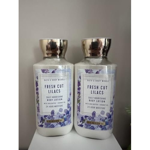 Bath and Body Works Fresh Cut Lilacs Body Lotion 8.0 FL. OZ (2 Pack)