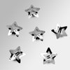 Star Hair Clips,15 PCS 1.2" Star Clips for Girls,Women Y2K Accessories,Silver Metal Hair Clips,Cool, Minimalist, and Easy-To-Use Small Hair Clips (15, Silvery)