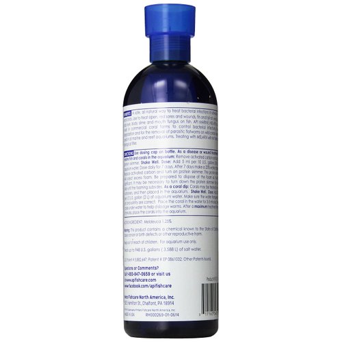API MARINE MELAFIX Saltwater Fish and Coral Bacterial Infection Remedy 16-Ounce Bottle (311D)