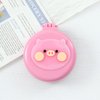 Little Pig Travel Hair Brush Pocket Comb with Mini Mirror Portable Compact Folding Hair Brushes Round Mini Compact Massage Comb for Girls and Women, Styling Tools and Appliances, Hair Combs (2H968)