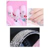 HIGHROCK Dual Ended Nail Rhinestones Picker Pencil Nail Art Design Dotting Pen, Nail Art Decoration Tool with 2 Extra Wax Head (PINK)