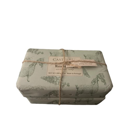 Castelbel Rosemary Double Soap Bar Set 2 x 7 Oz