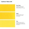 Daler Rowney Georgian Oil Paint Cadmium Yellow 38ml Tube - Art Paints for Canvas Paper and More - Oil Painting Supplies for Artists and Students - Artist Oil Paint for Any Skill Set