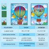 TGC Jumbo Alphabet Flash Cards for Toddlers, 26 Pcs, Ages 1-6, Educational Learning Tool, Fun & Interactive, Develops Letter Recognition & Vocabulary, Perfect for Preschool & Home Use