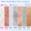 FOCALLURE Glittering Liquid Eyeshadow, Quick-Drying, Crease Resistant, Creates High-Impact Shimmer Diamond Glow Eye Looks, Precise Applicator, 05 Champagne Shimmer