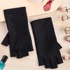 Pimoys UV Gloves for Gel Manicures UPF50+ Fingerless UV Light Gloves for Gel Nails,UV Nails Gloves Manicure Gloves UV Protection Gloves